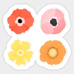 Vasco flower set Sticker